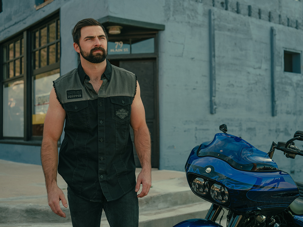 Men's apparel beauty shot